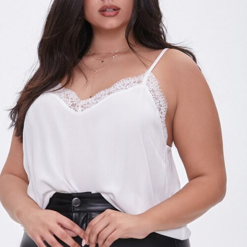 Lace-Trim Cami
